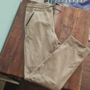 Kids Tan Athletic Jogger
